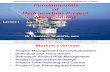 Fundamentals of Petroleum Project management