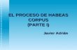 Der.proc.Constituc Habeas Corpus