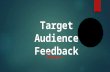 Target Audience Feedback