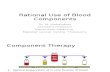 Rational Use of Blood Components