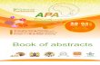APA2013 Book of Abstracts