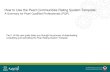 PCRS Submittal User Guide - PQP