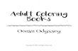 Adult Coloring Books Ocean Odyssey