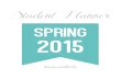 Full Planner Spring 2015s