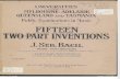 J.S. Bach's Two-Part Inventions