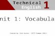 Vocabulary Unit1