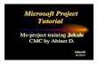 Ms-project Training Jekale Cmc by Abinet