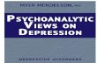 Psychoanalytic Views on Depression