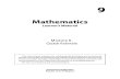 Grade 9 Math Module5 Quadrilaterals