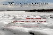 Witchtower: August 1, 2009 - Micah - Advocate of Truth