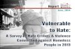 REPORT Vulnerable to HATE 2014Hate-Crimes-2013-FINAL