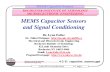 MEMS Capacitors Sensor and Signal Conditioning