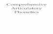 Comprehensive Articulatory Phonetics