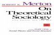 1967 - On Theoretical Sociology. Five Essays, Old and New