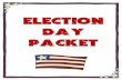 Election Day Packet