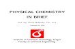 Physical Chemistry in Brief (Knjiga)