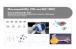Biocompatibility, FDA and ISO 10993