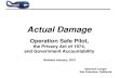 Actual Damage OSP Rev Jan 2015