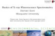 Basics of X-ray Fluorescence Spectrometry