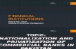 Nationalization and privatization of commercial banks