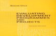 Evaluating Development Programmes and Projects