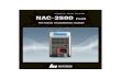 Nitgen NAC 2500 PLUS Fingerprint Access Controller Terminal Installation Manual