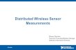 Distributed Wireless Sensor Measurements