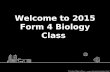 Biology Form 4 Chapter 1 Intro