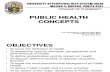 Lesson 1 - Public Health Concepts