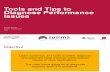 PERFORMANCE Tools and Tips to Diagnose Performance Issues