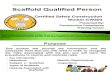 Scaffold Qualified