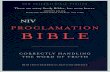 NIV Proclamation Bible Sampler