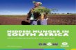 Hidden Hunger in South Africa: The faces of hunger and malnutrition in a food-secure nation