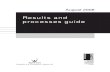 Results & Procesess Guide 2008 Aug