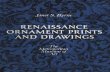 Renaissance Ornament Prints and Drawings