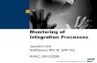 Monitoring of SAP Exchange Infrastructure Integration Processes - Webinar Powerpoint