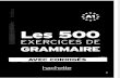 Les 500 Exercices de Grammaire PDF