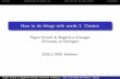 How to do things in words. Presentación.pdf