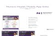 Novant Health Mobile App Edits 7-15-14