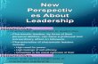 new perspectives about leadership