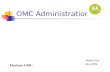 OMC Administration Alcatel