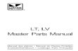 Lister Petter Lt-lv Parts Manual