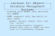 Lectures-11-Object Relational and Object Oriented Databases
