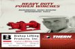 Thern Heavy Duty Power Winches