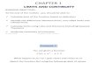 Ch 1 Limits & Continuity