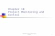 Project Monitoring & Control