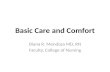 Chapter 2-Basic Care and Comfort