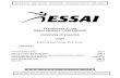 ESSAI Conference Proceedings