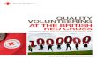 Quality volunteering at the British Red Cross