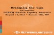 National LGBTQ Health Equity Summit Program 2012